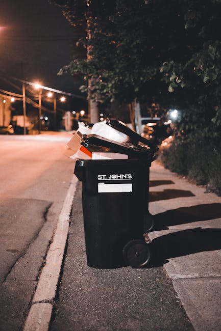 Rubbish collection for Wallington flats with narrow access